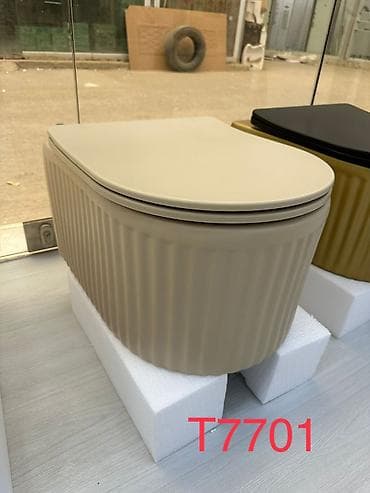 gülben unitaz: Məhsul: Asma tipli keramik unitaz – model T7701 - Divara bərkidilən — 1