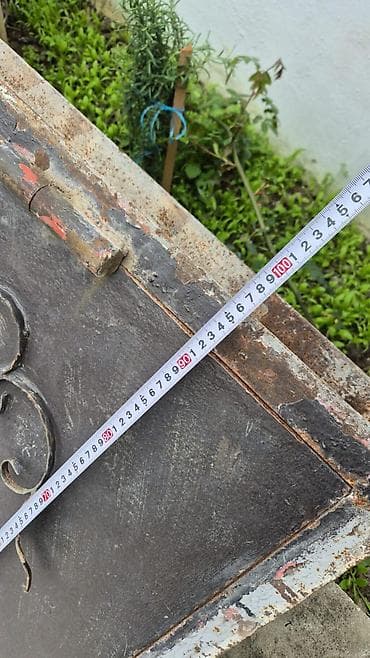 demir dolap: Dəmir Həyət darvazası, Yana açılan, 100 m, rəng - Qara, Kredit yoxdur, Ünvandan götürmə — 5