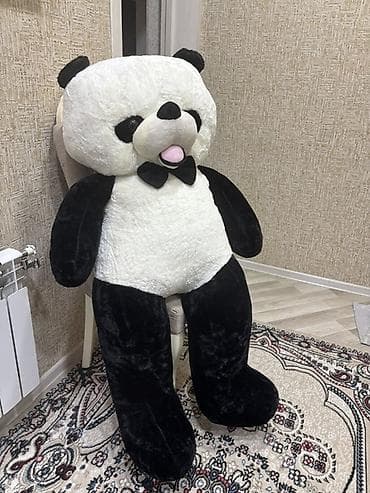 oyuncaq helikopter: Böyük ölçülü panda plyuş oyuncağı -hediyye alinib 2gundur evde yer — 4