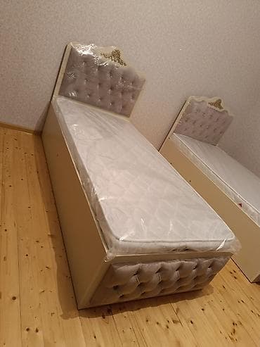 agcabedi sekilleri: Təknəfərlik çarpayı, Bazalı, Matras ilə, Siyirməsiz — 4