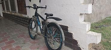 idman rəsmləri: Dağ/şosse tipli Velostorm velosiped - Rəng: qara-göy aksentlər - — 1