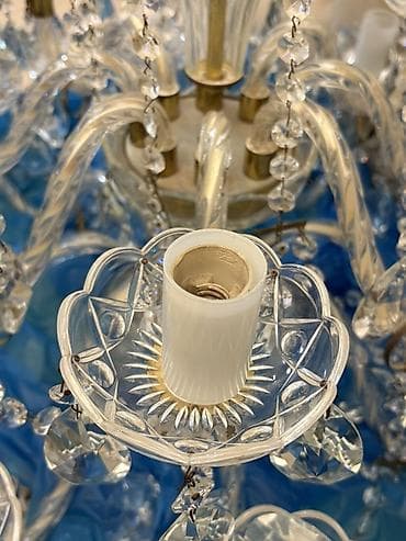lüsturlar: Люстра, 10 и более ламп, Стекло — 3