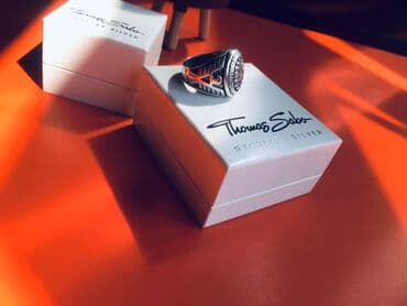 gümüş kişi üzükleri: Üzük, Thomas Sabo, Gümüş, Qaşsız — 6