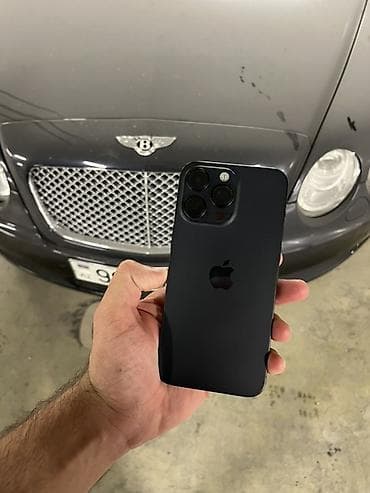 Elektronika: IPhone 15 Pro Max, 256 GB, Blue Titanium, Face ID, Sənədlərlə — 3