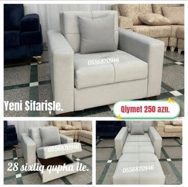 Kreslolar: Yeni, Kreslo-kravat, Parça, Kredit yoxdur, Ünvana pulsuz çatdırılma — 1
