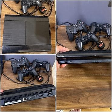 Playstation 3.qiymet 230 man.Oyun pultu 3ədəd,1ana şnur,2şarj