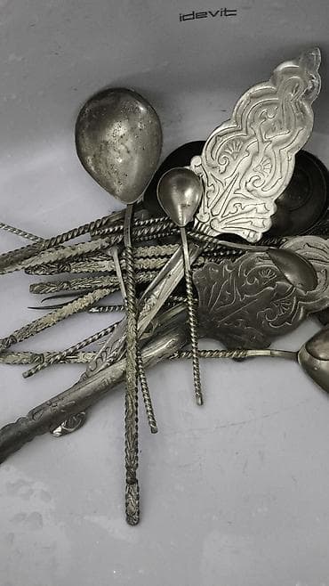 drel dəsti: Çay dəsti, rəng - Ağ, Farfor — 3