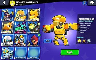 Brawl Stars hesabı – inkişaf etmiş oyun profili - Kupa yolu: 17,963 — 3