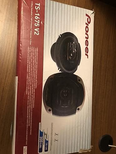 pionee: Pioneer TS-1675 V2 avtomobil akustikası - Tip: 3-yollu koaksial — 1