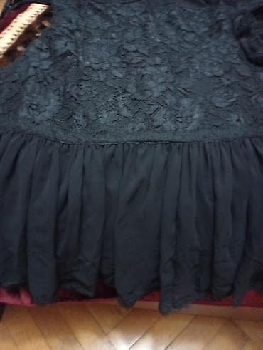 uzun corab: Qara krujeva detallı qadın paltarı TÜRKAN modadan alınıb.2 dəfə — 8