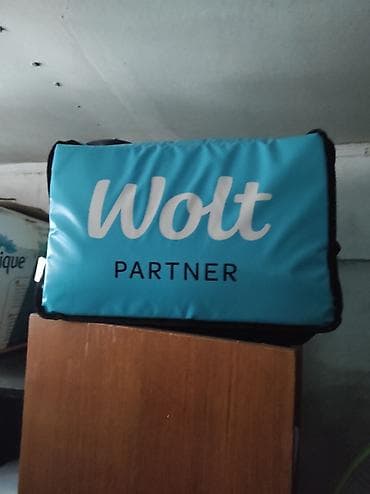 usta cantasi: Wolt Partner çatdırılma çantası - Rəng: mavi/qaranlıq kənarlar, “Wolt — 1