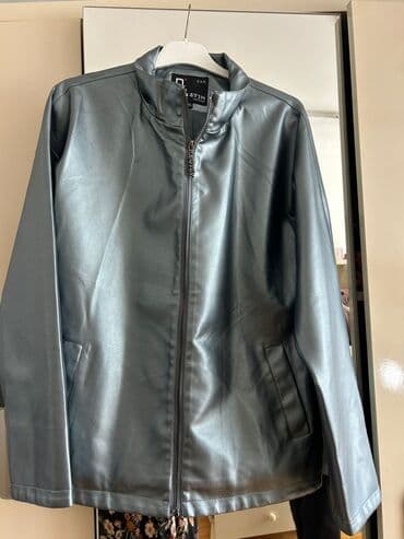 Kurtka, Dəri, Payız, 2XL