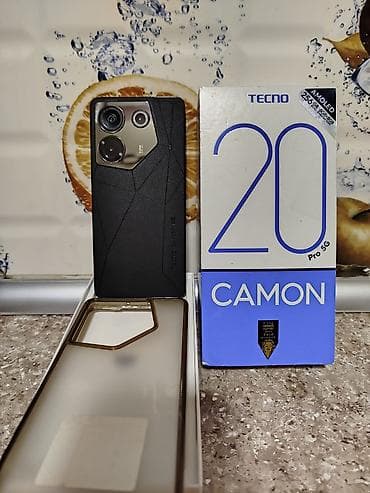 texno camon: Tecno Camon 20 Pro 5G, 256 GB, rəng - Qara, Sensor, Barmaq izi, Face ID — 2