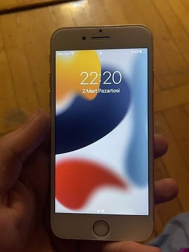 ipone mini: IPhone 7, 128 GB, Qızılı, Barmaq izi — 1