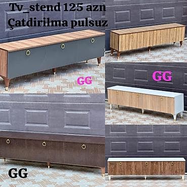 Yeni və Sifarişlə Tv_Stend 125_azn Ölçü 1.80 Rəng seçimi var