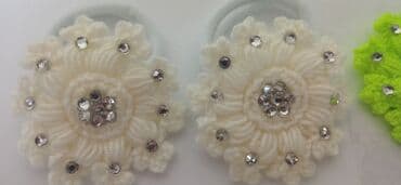 tek qaş: Sac rezinleri oz el isimdir, sacda cox gozel gorunuse malikdir — 8