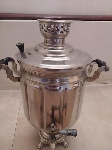 Klassik samovar – kömür/odla işləyən metal korpuslu model lalafo.az -da Klassik samovar – kömür/odla işləyən metal korpuslu model