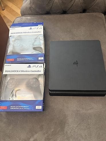 redmi note 6 pro: Məhsul: Sony PlayStation 4 (PS4) Slim konsolu + 2 ədəd DualShock 4 — 5