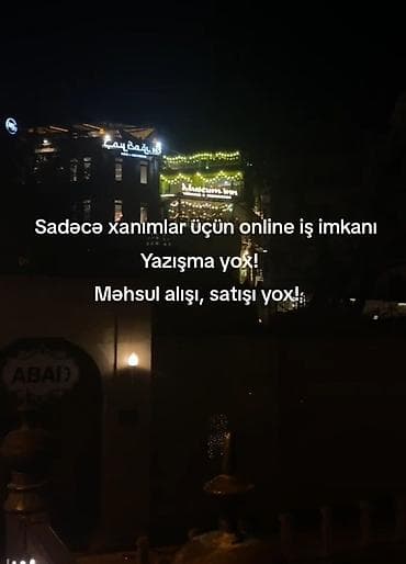 coban isi: Çağrı mərkəzi operatoru tələb olunur, Yalnız qadınlar üçün, Təcrübəsiz — 1