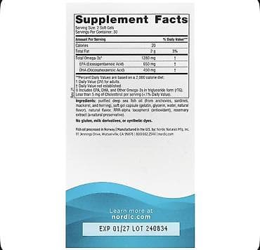 bas: Məhsul: Nordic Naturals Ultimate Omega – balıq yağı əlavəsi — 2
