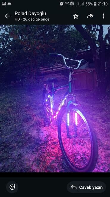 qiz ucun velosiped: İşlənmiş BMX velosipedi Stels, 28", sürətlərin sayı: 1, Ödənişli çatdırılma — 4