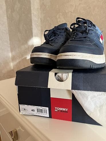 krosovka: Tommy Jeans kişi idman ayaqqabısı - Model: Tommy Jeans Leather Runner — 3