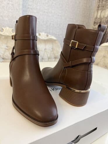 bot ayaqqabı: Ölçü: 40, rəng - Qəhvəyi, Yeni — 2