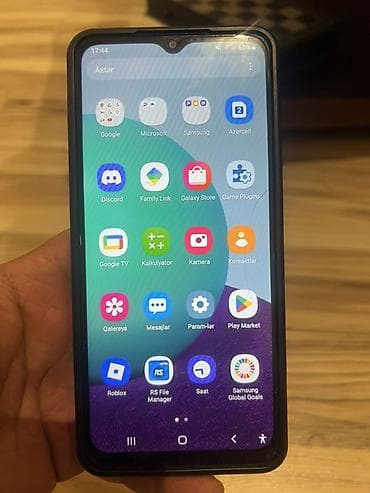 TV və video: Samsung Galaxy A03s, 64 GB, rəng - Qara, Barmaq izi — 2