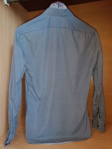 kisi koynekleri klassik: Köynək, M, rəng - Mavi — 2