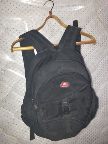 Maskalar, eynəklər: Qara rəngli çoxfunksiyalı bel çantası Рюкзак - Geniş əsas bölmə — 1