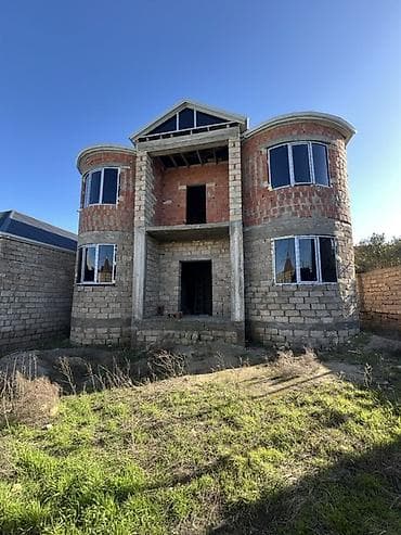 binə evler: 6 otaqlı, 264 kv. m, Kredit var, Təmirsiz — 7