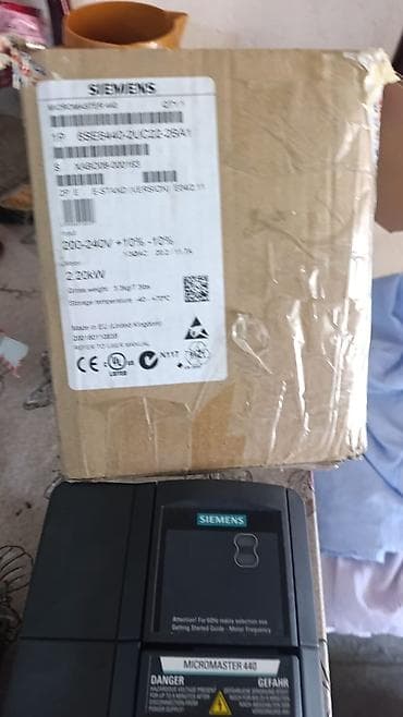 lider disk type 0: Siemens MICROMASTER 440 – Frekans çeviricisi (VFD) Model — 3
