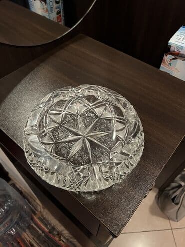 пепельница: Пепельница хрустальная — 2