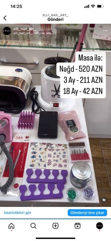 manikur lampasi: İlkin ödənişsiz🛍️ Tək şəxsiyyət vəsiqəsi ilə😍 3 və 18 aylıq əldə edə — 1