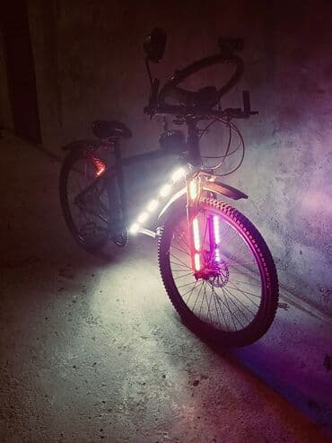 velosipedlər 26 liq: LED işıqlı velosiped – gecə sürüşləri üçün tam təchizatlı - Çərçivə — 3