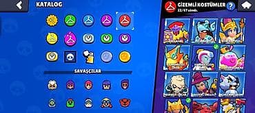 Brawl Stars oyunu üçün inkişaf etmiş hesab - Kupa: 131,545 (ən yüksək — 10