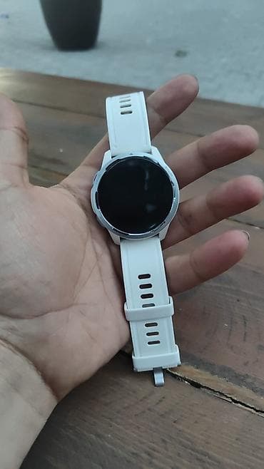 aqilli saat: İşlənmiş, Smart saat, Xiaomi, Sensor ekran, rəng - Ağ — 1