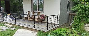 Metal balüstrada, eyvanlar, pilləkənlər və ya terraslar üçün