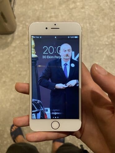 iphone 6 pilus: IPhone 6, Qızılı, Barmaq izi — 1