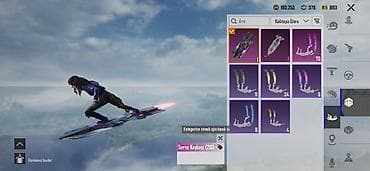 Avadanlığın icarəsi: * 62 level * 855 UC * 88 silah skini * 10 upgrade (yüksəldilə bilən) — 6