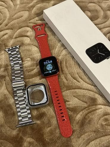 gence tap az telefon: Smart saat, Apple, Suya davamlı, rəng - Qırmızı — 7