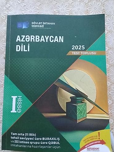 Məhsul: “Azərbaycan dili – 2025 Test Toplusu”, I hissə