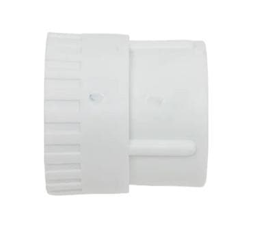 suvarma borulari: PVC boru muftası – düz birləşdirici - Material: ağ PVC (polivinil — 1