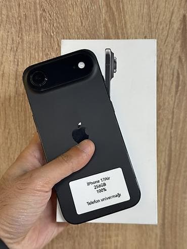 IPhone Air, 256 GB, Qara, Zəmanət