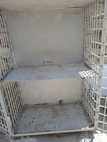 вольеры для маленьких собак: Bu metal qəfəs müxtəlif məqsədlər üçün istifadə oluna bilər. O, möhkəm — 2