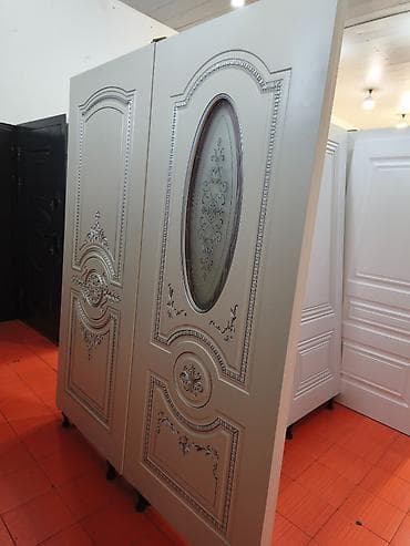 dush kabin: Klassik üslubda interyer qapıları - Material: MDF əsaslı, hamar — 1