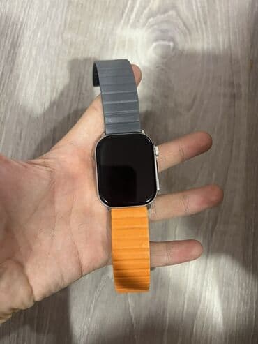 Ремешки: Смарт часы, Умные, Водонепроницаемый, цвет - Серебристый — 1