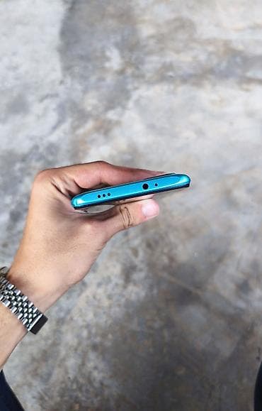 iphone 9 mini: Redmi Note 9T, 128 GB, rəng - Mavi, Barmaq izi — 5
