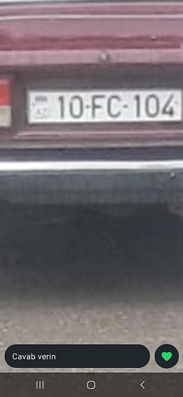 Nömrə nişanı: 10-FC-104

satılır