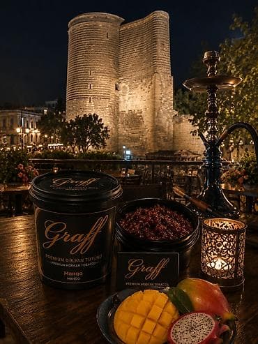 Premium qəlyan tütünü – Graff - Yüksək keyfiyyətli qəlyan üçün tütün — 1